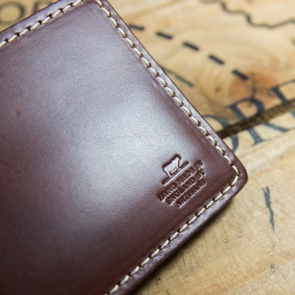 Drover Folding Wallet  Mahogany