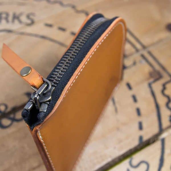 Mariner Zip Wallet  Harness Tan