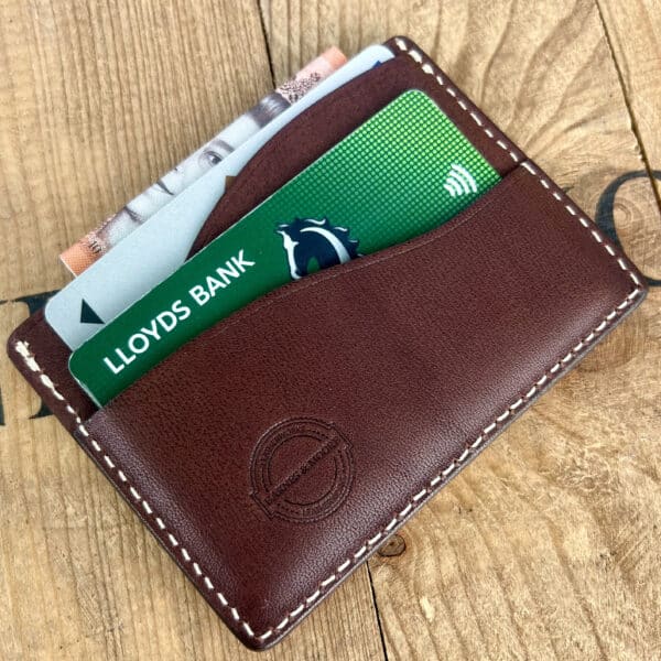 Drayman Card Holder - Deep Honey