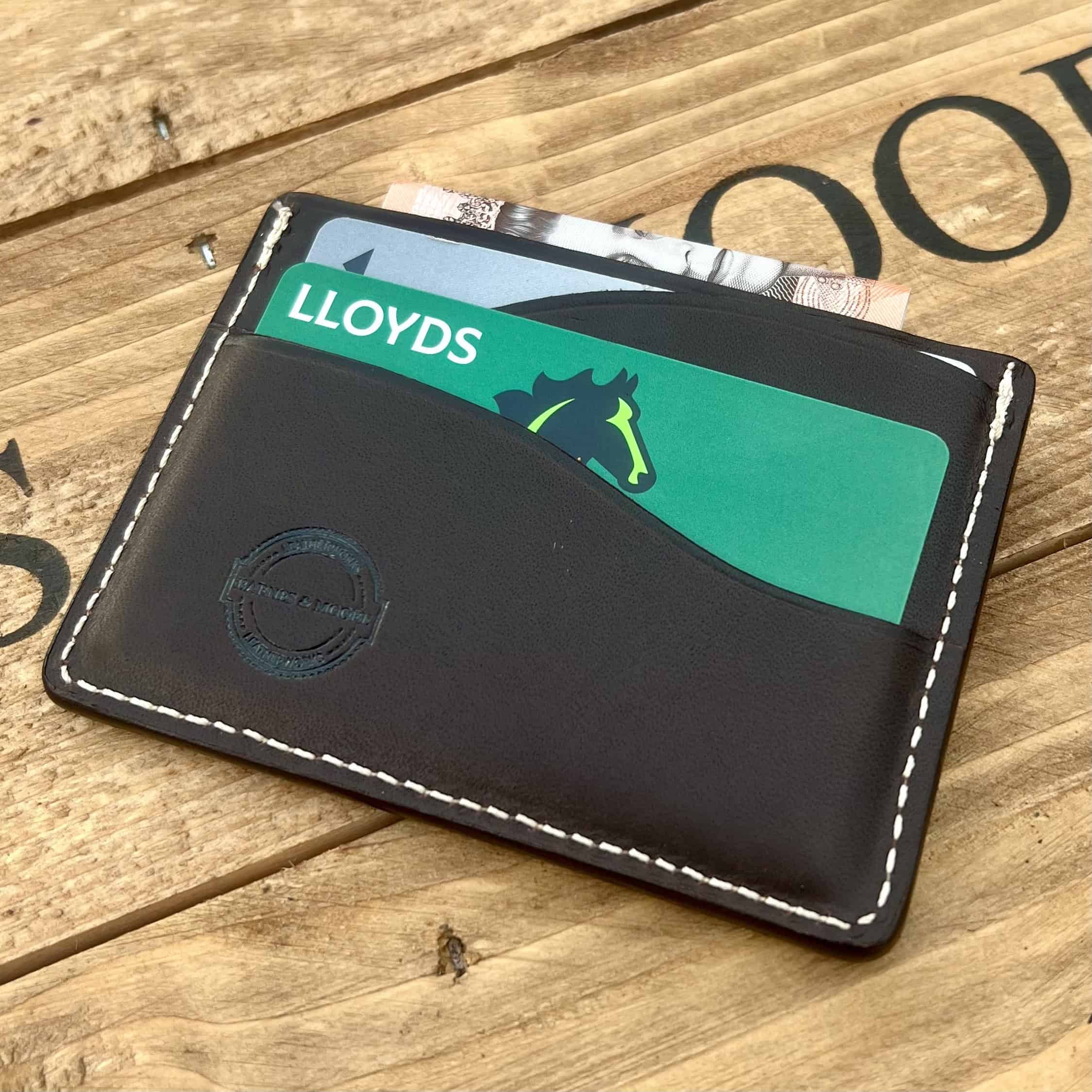 Drayman Card Holder - Deep Honey