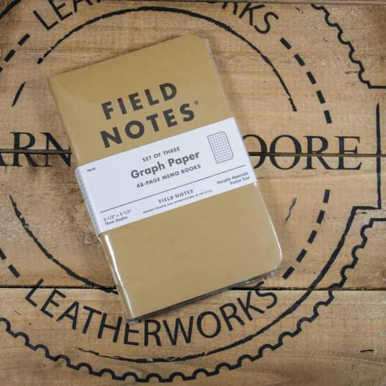 Field Notes brand refills in graph paper Barnes and Moore