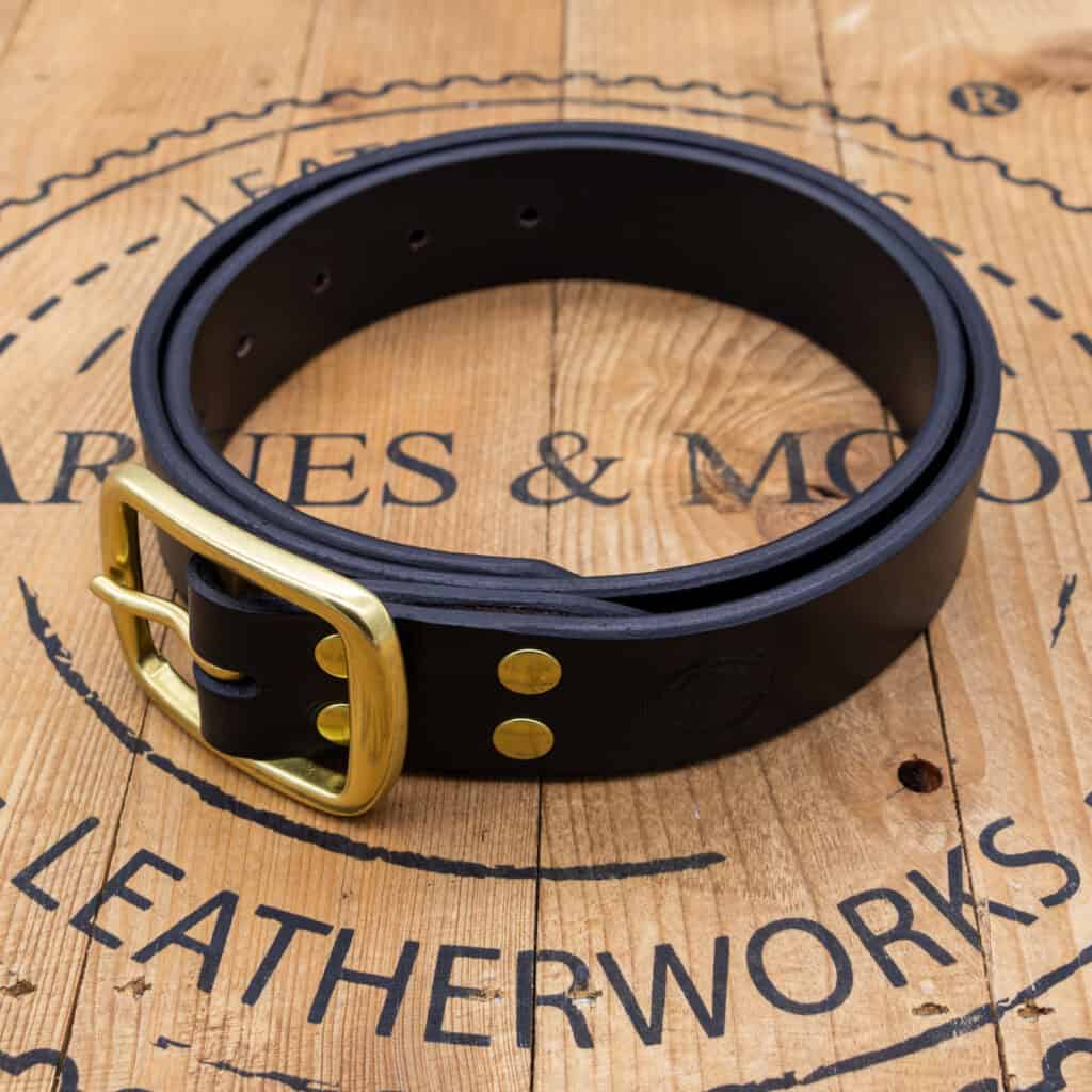 Leather Belts Barnes and Moore Leatherworks