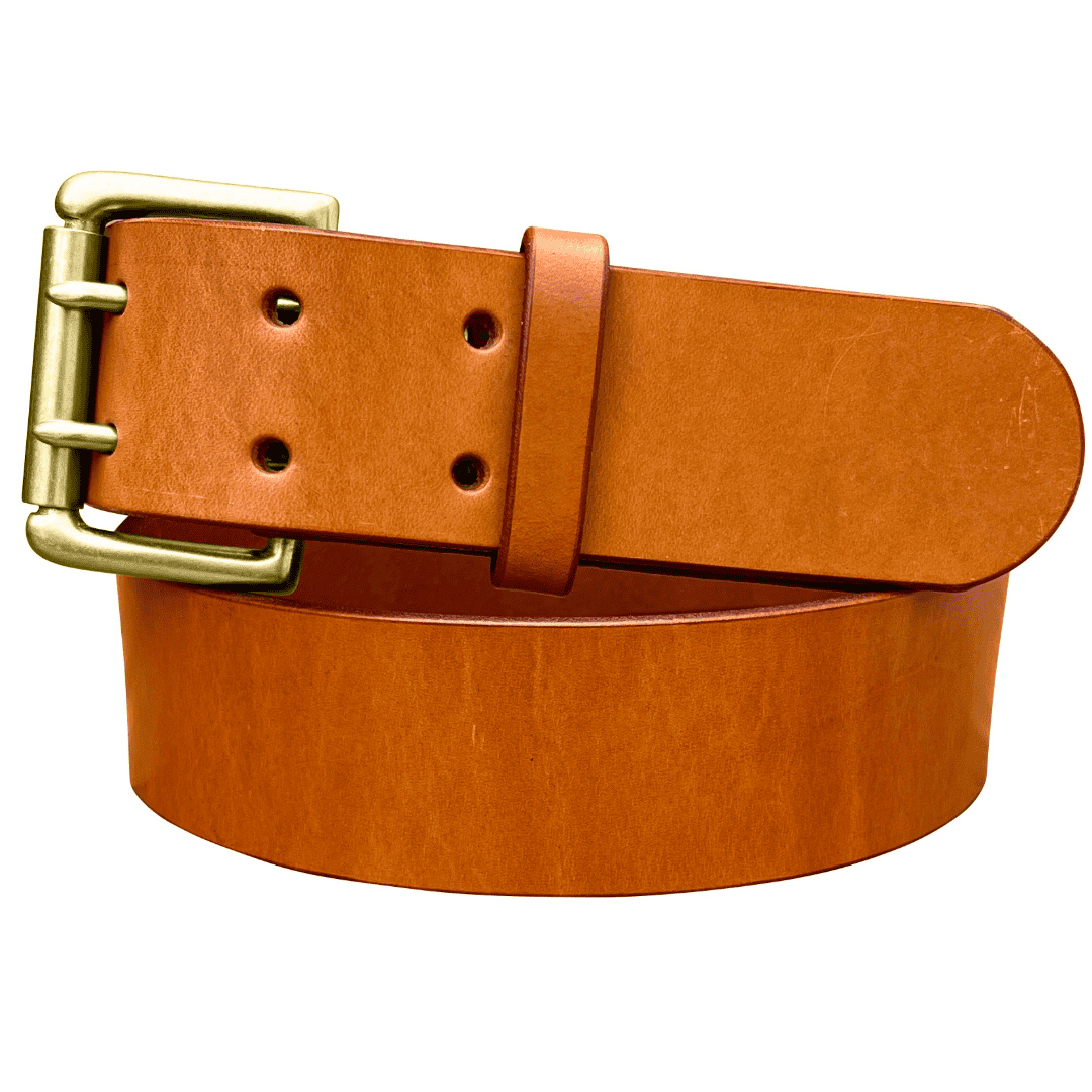 Heavyweight Belt Tan Harness Leather