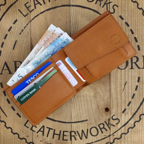 Longshore Folding Coin Wallet - Harness Tan
