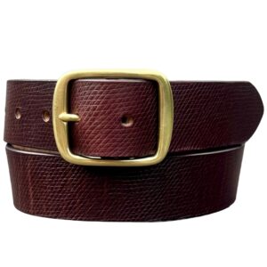 Submariner Belt Oak Bark Russian Hatch Oxblood